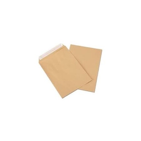 POCHETTE KRAFT 31X41 STRIP 90GR