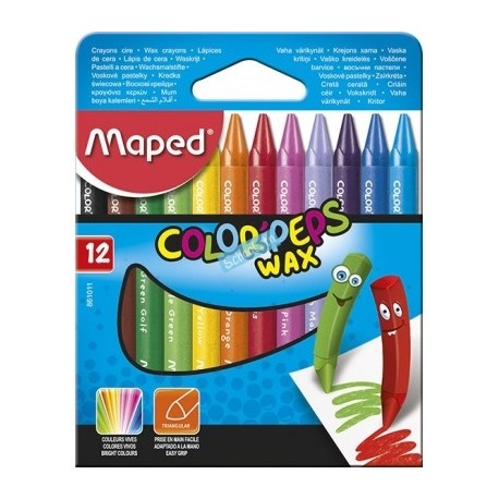 CRAYON PASTEL DE 12 MAPED