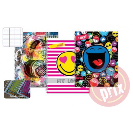 CAHIER SPIRALE 120P GM 21*29.7 SEYES