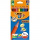 CRAYON COULEUR 12/18 KIDS EVOLUTION BIC