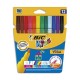 POCHETTE DE 12 FEUTRES KIDS VISA BIC