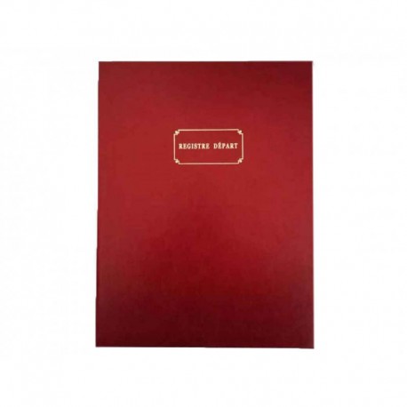 REGISTRE ARRIVEE RIBAT PAPIER