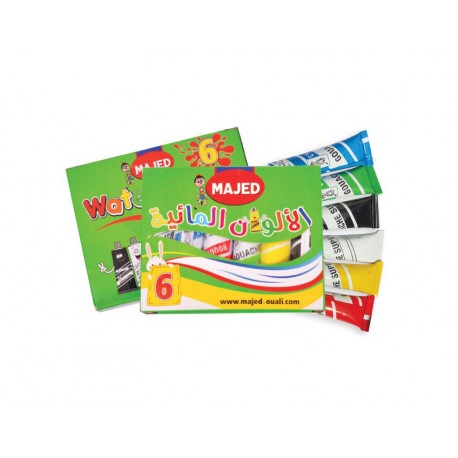 GOUACHE DE 6 CARTONNE OUALI REF 308