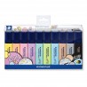 POCHETTE DE STYLOS 10 FLUO PASTEL STAEDTLER