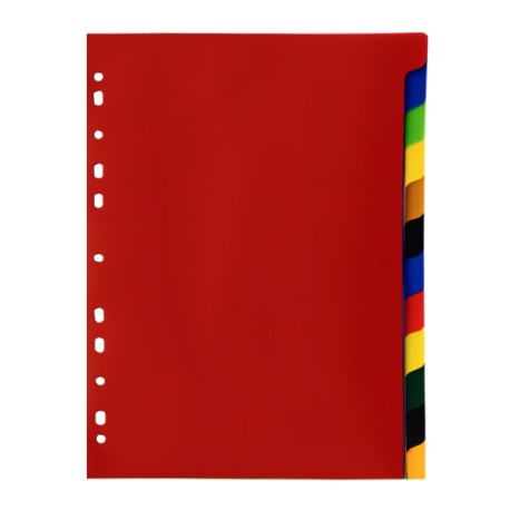 JEUX DE SEPARATION DE 12 PLASTIQUE OFFICE PLAST