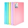 CLASSEUR 4 ANN DOS 20MM SOUPLE PASTEL O.PLAST