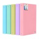CLASSEUR 4 ANN DOS 40MM SEMI RIGIDE PASTEL O.PLAST