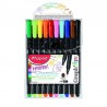 POCHETTE DE 10 STYLOS FINE GRAPH'PEPS MAPED