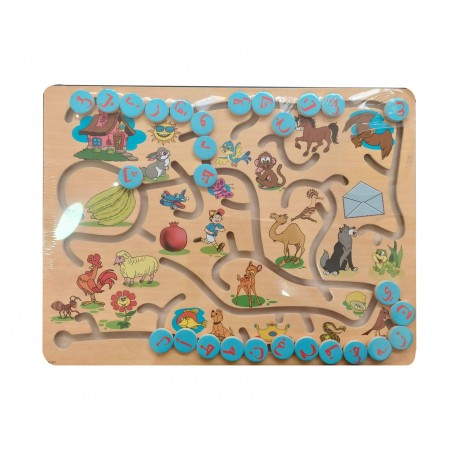 PUZZLE EN BOIS 30X40 GM