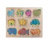 PUZZLE EN BOIS CALCUL ABC0018 30X35CM