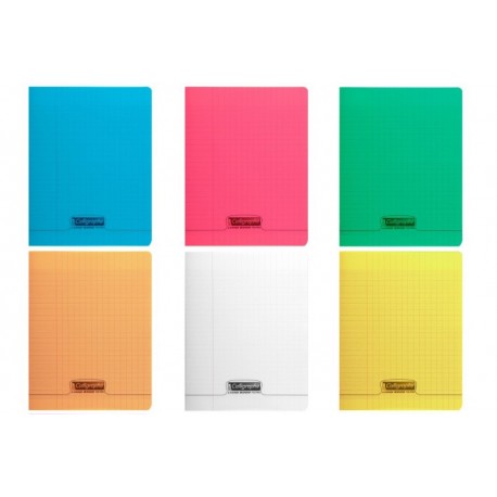 CAHIER POLYPRO 192P 17*22 90G UNI CALIGRAPHE