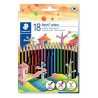 CRAYON COULEUR DE 18 STAEDETLER 185C18