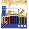 CRAYON COULEUR DE 24 STAEDETLER 185C24