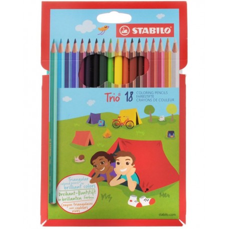 CRAYON COULEUR 18/18 STABILO 1918/77