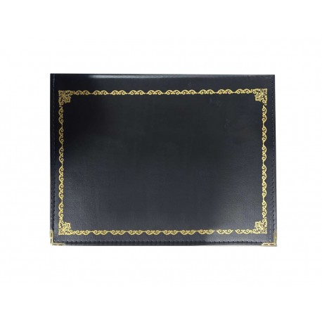 PORTE CERTIFICAT SKAI MOUSSE DORE