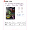 RAME PAPIER PHOTO GLOSSY 1F A4 120G DE 100F MACRO/TARGET