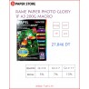 RAME PAPIER PHOTO GLOSSY 1F A3 200G DE 50 F MACRO